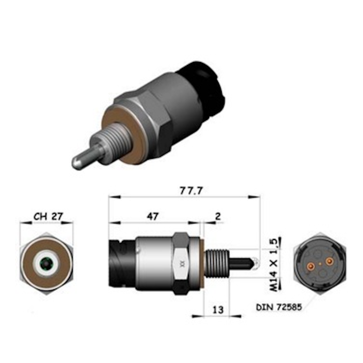 Mack/Volvo Double Output PTO KIT