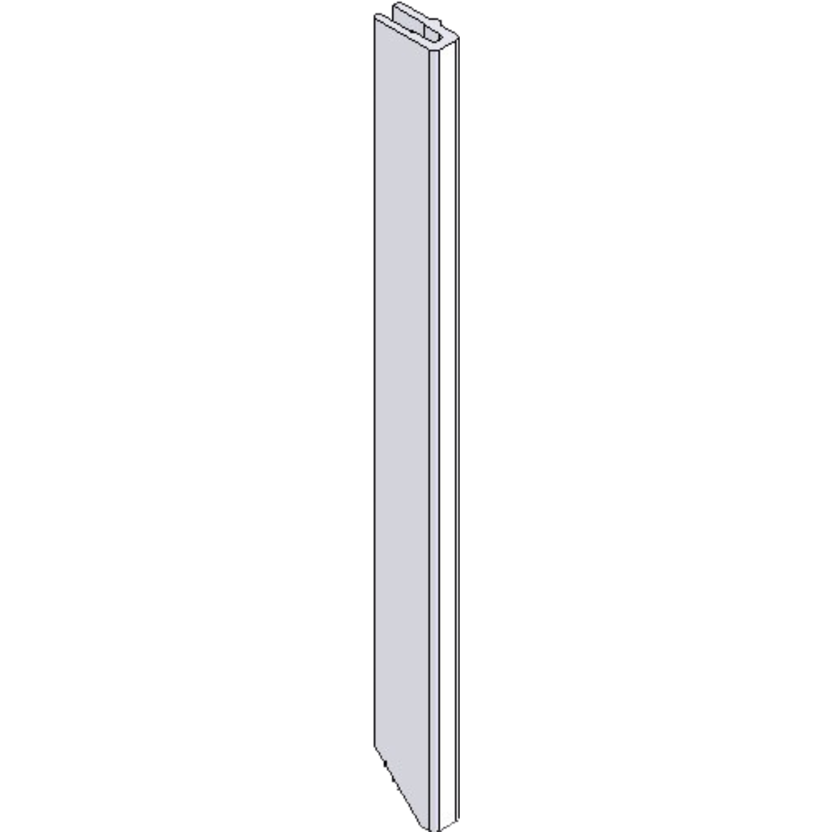 Grain Door Slider Passenger Side