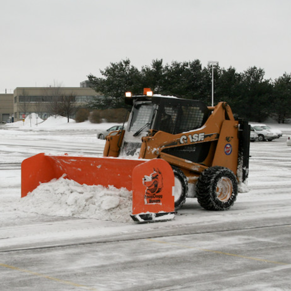 Skid Steer Snow Pusher ScoopDogg by Buyers