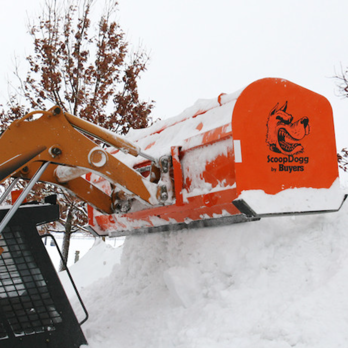 Skid Steer Snow Pusher ScoopDogg by Buyers