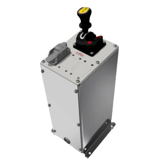 Stainless Steel Cab Control Tower with Three Accessory Slots