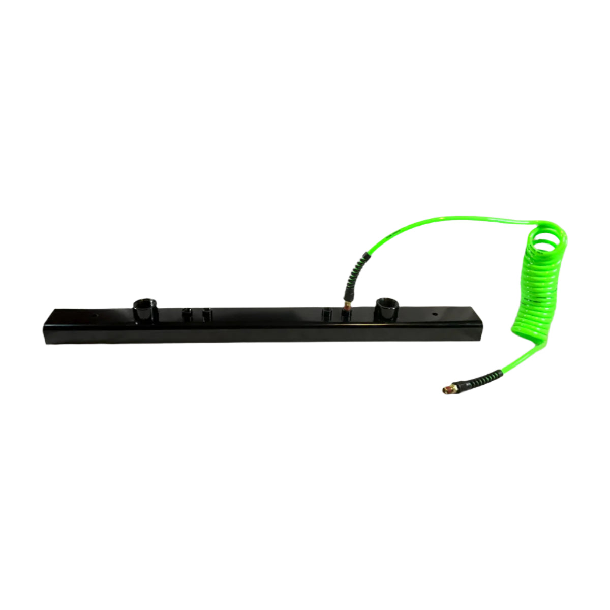 12' Coiled Air Hose(Neon Green)