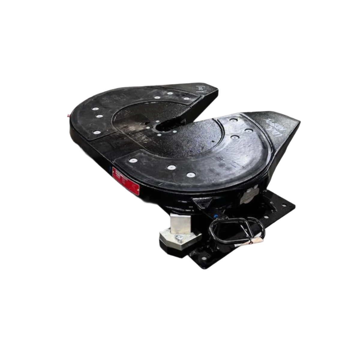 Stationary Jost Blocked 5th Wheel with Low Lube Poly Top