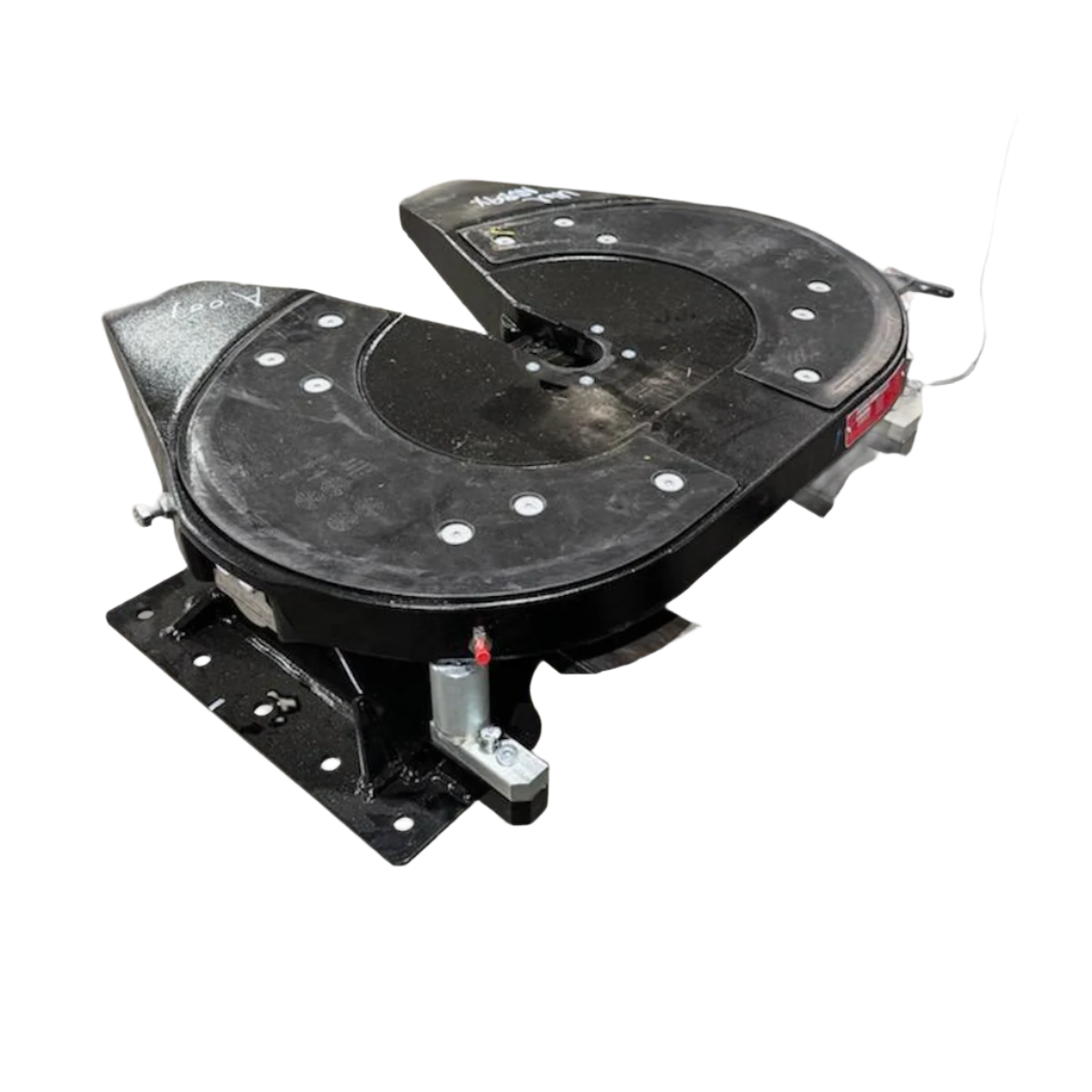 Stationary Jost Blocked 5th Wheel with Low Lube Poly Top
