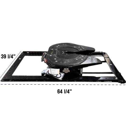 Jost Blocked 5th Wheel with Low Lube Poly Top - 36" Slide