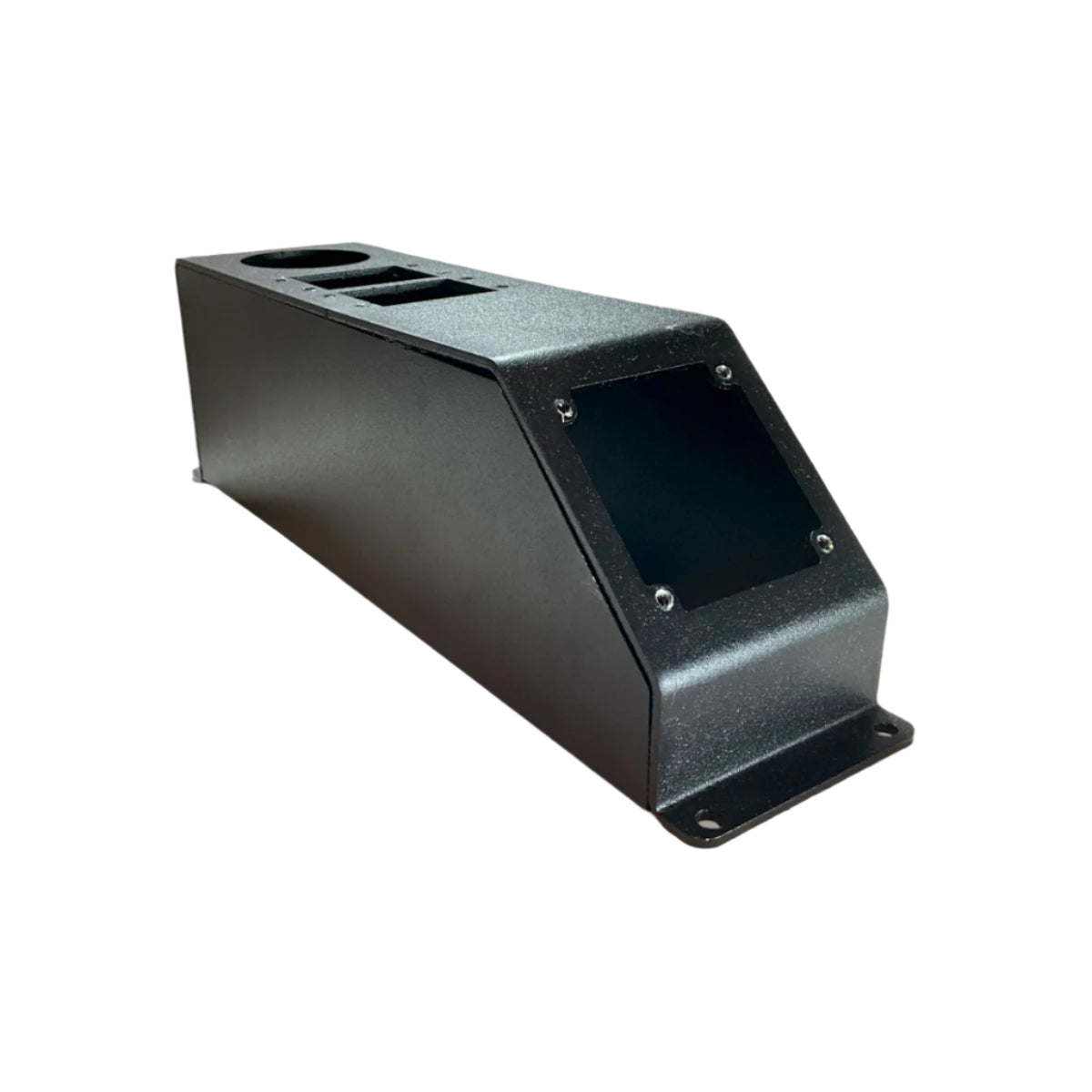 Lo-Pro Powder Coated Aluminum Control Tower with Two Accessory Switch Slots and Gauge Opening