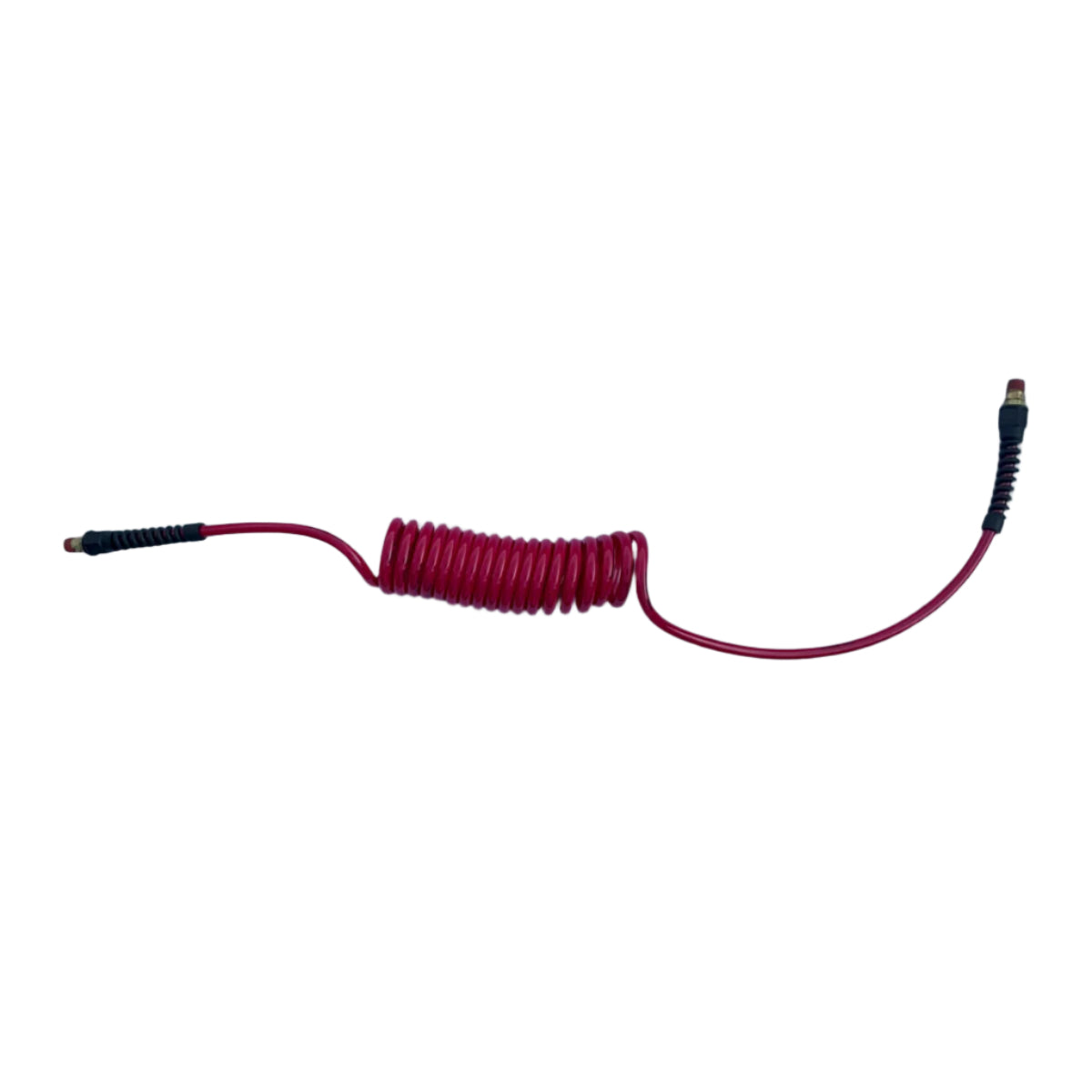 12' Coiled Air Hose(Red)