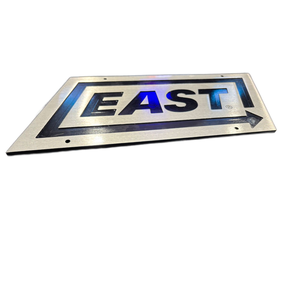 15-1/2" EAST FLAT NAMEPLATE