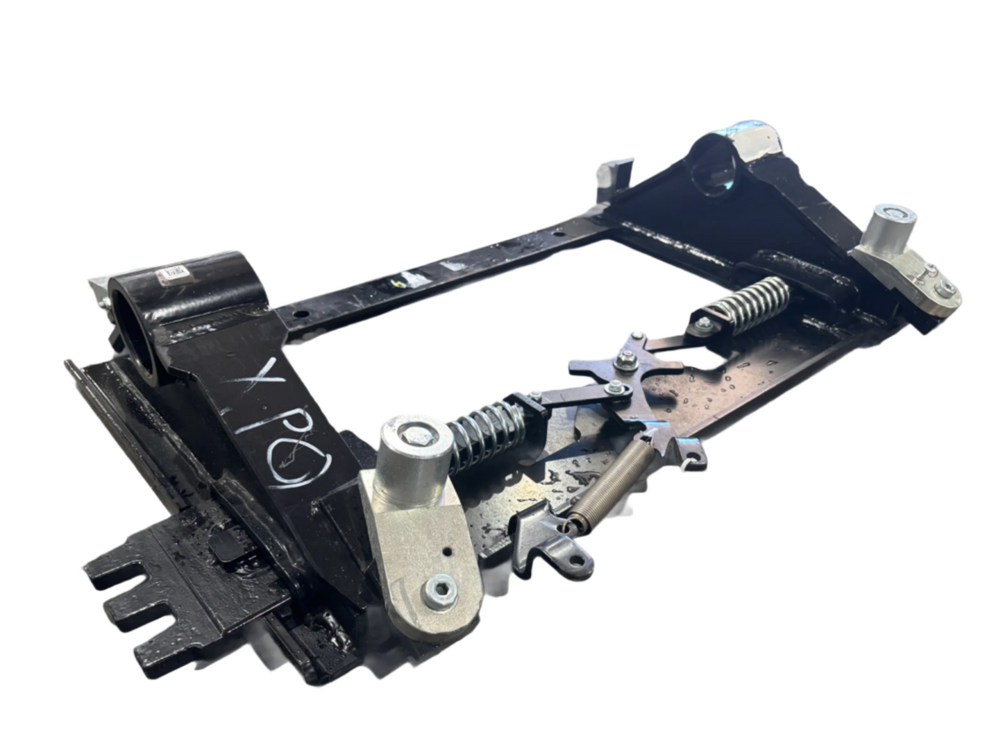 Jost 5th Wheel Riser, 9" with No-Tilt Block Kit
