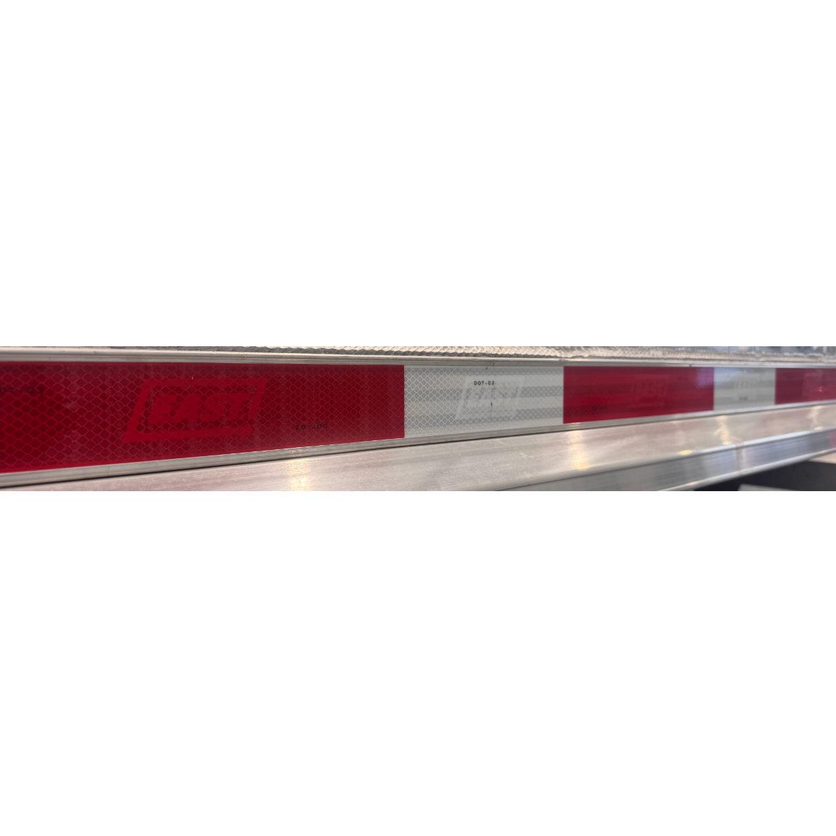 2"RED & WHITE DIAMOND BACKED W/EAST LOGO Reflective Tape
