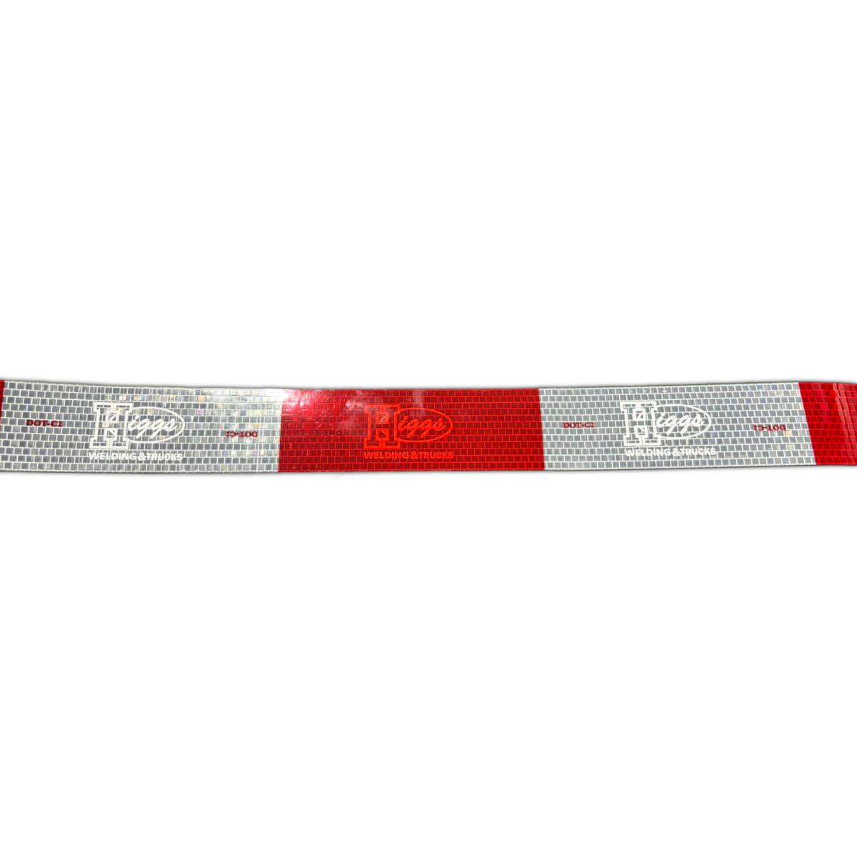 2" Reflective DOT Tape with Higgs Logo
