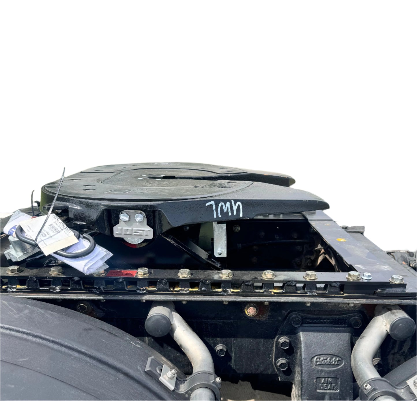 Stationary Jost Blocked 5th Wheel with Low Lube Poly Top