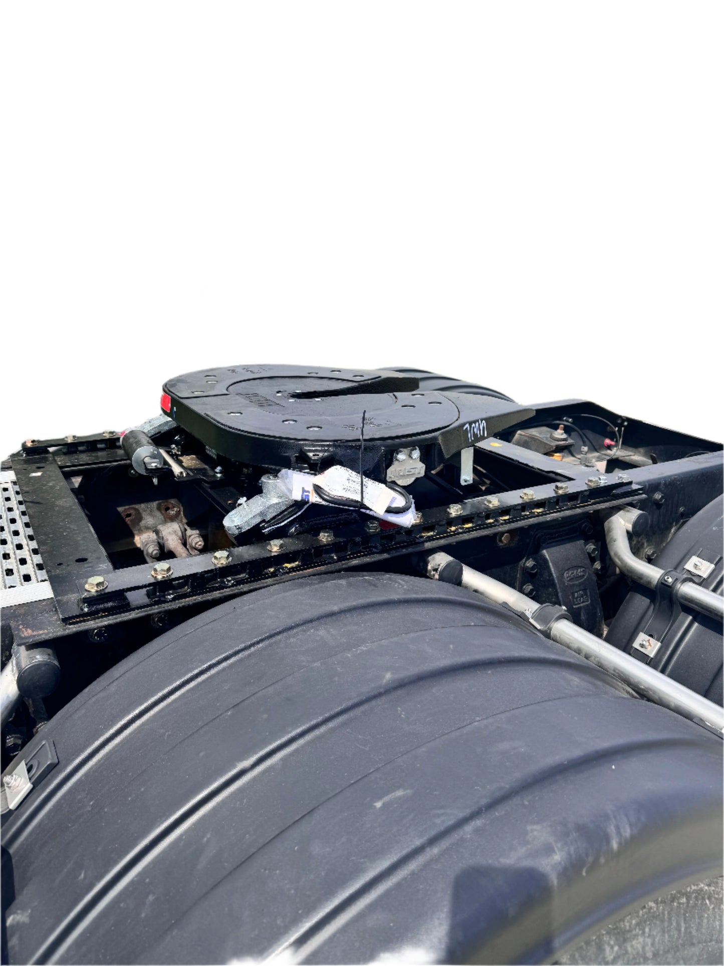 Stationary Jost Blocked 5th Wheel with Low Lube Poly Top