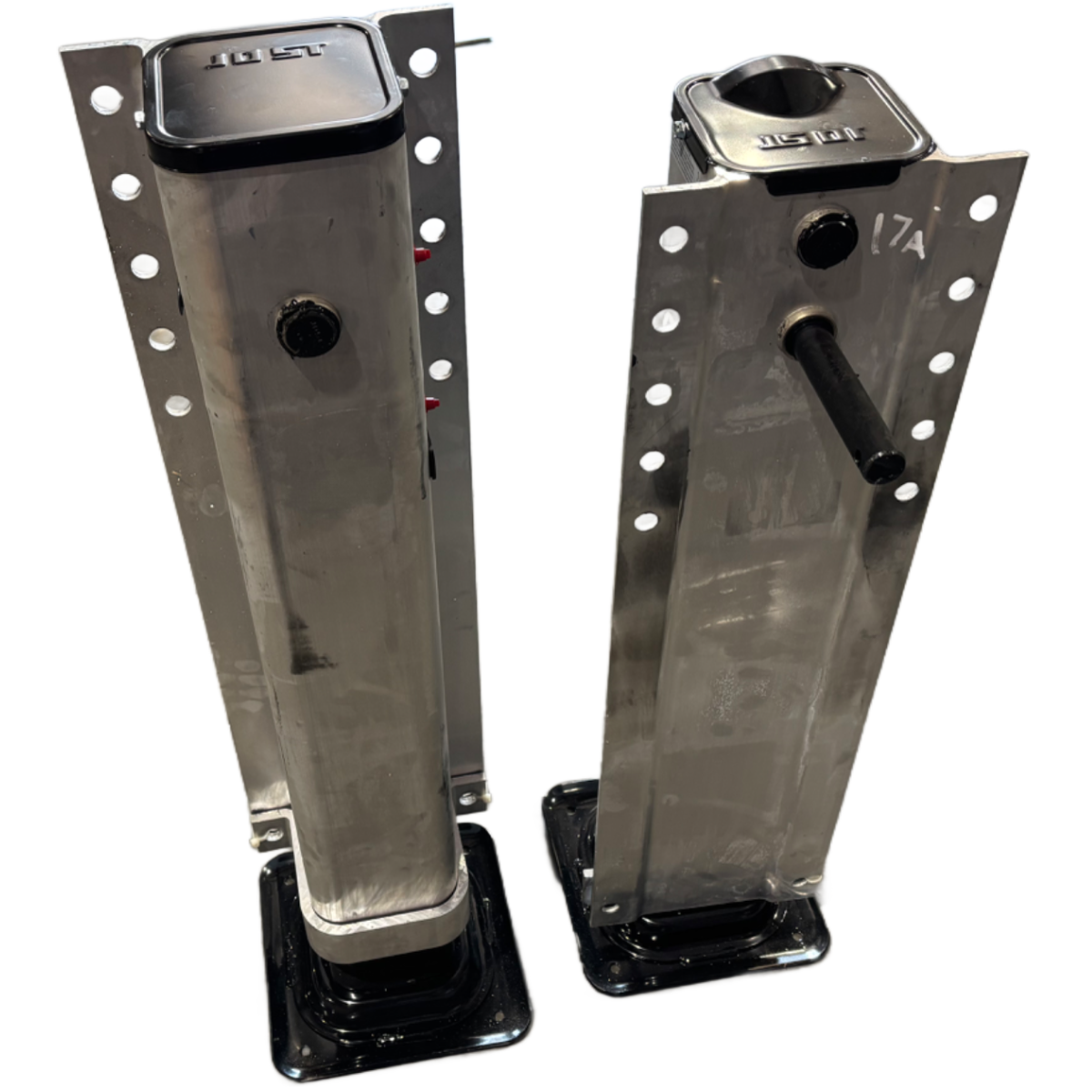 jost landing gear Jost 17 Inch Travel AX 150 G3 17 Landing Gear Set- Aluminum