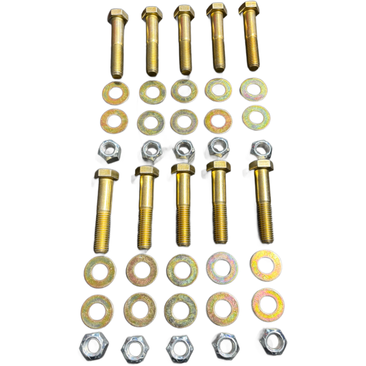 5th Wheel Bolt Kit-Stationary With 1 Inch Spacer