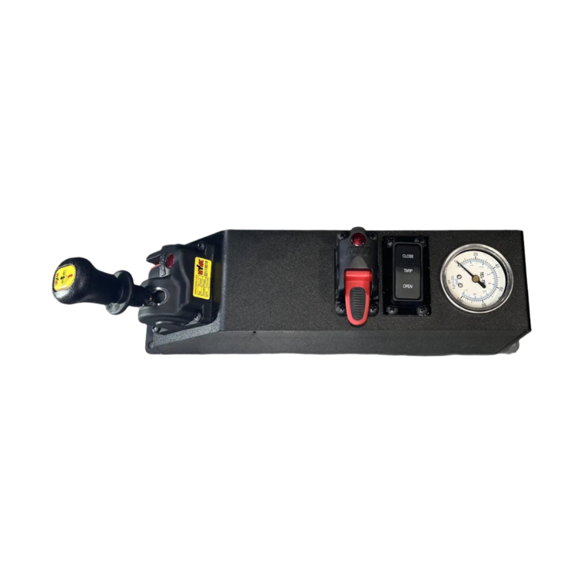 Lo-Pro Powder Coated Aluminum Control Tower with Two Accessory Switch Slots and Gauge Opening