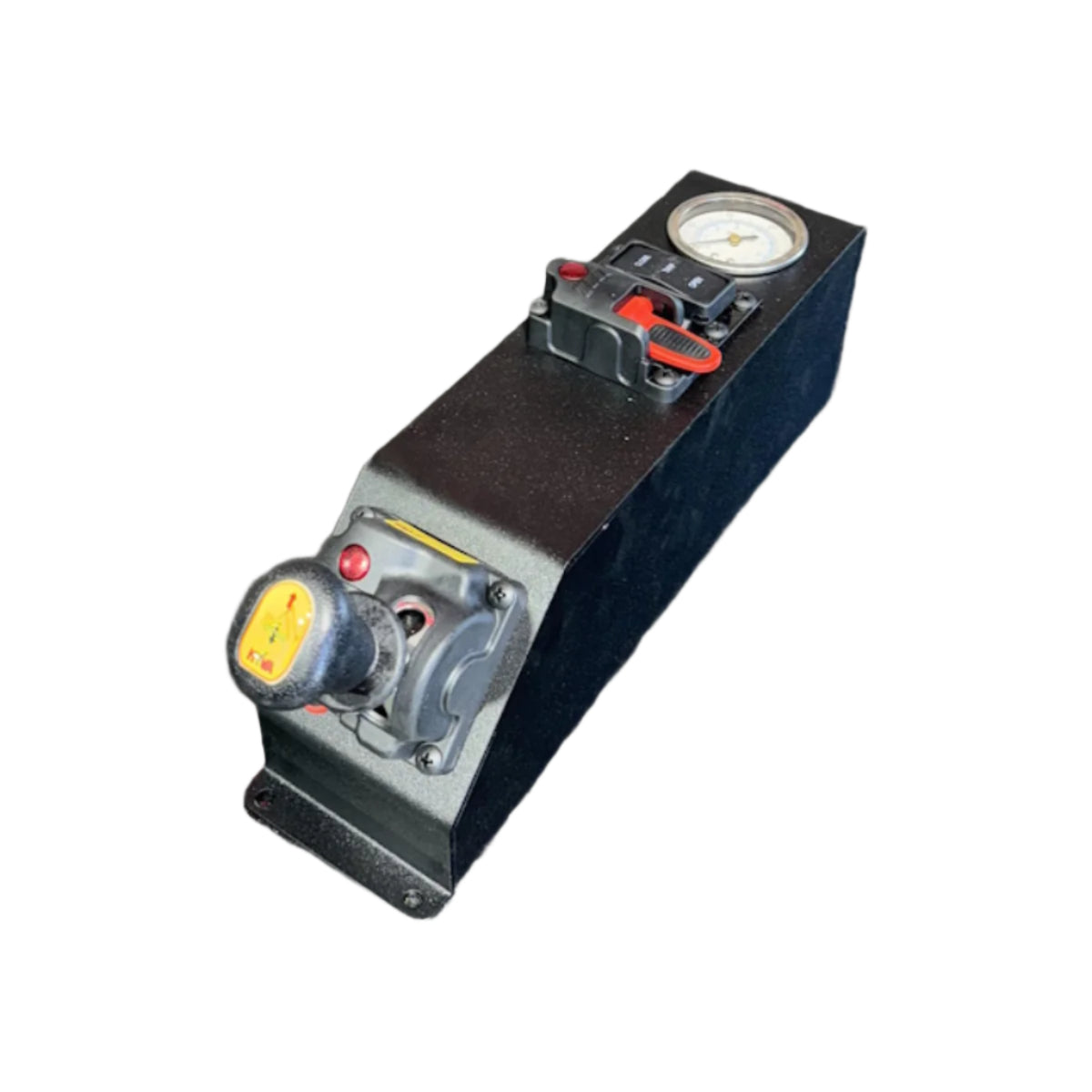 Lo-Pro Powder Coated Aluminum Control Tower with Two Accessory Switch Slots and Gauge Opening
