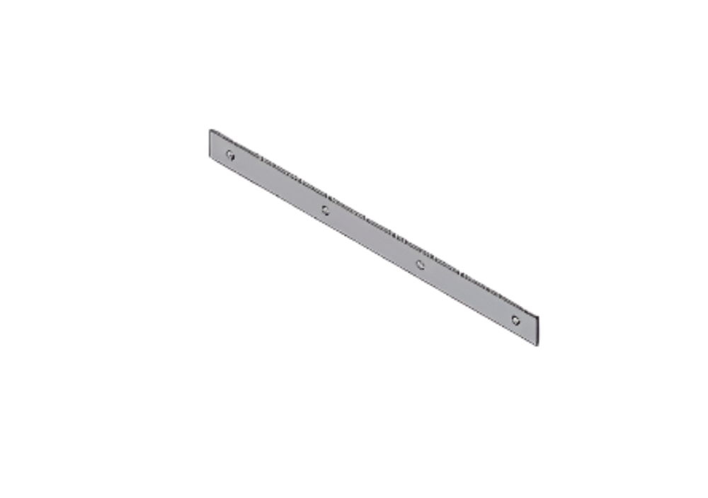 MUDFLAP STRAP ALUM STANDARD