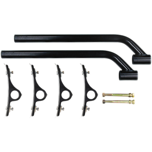 Black Powder Coated Fender Brackets