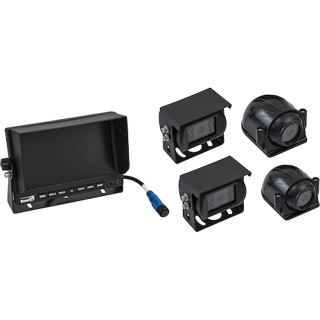 Backup Camera System With DVR and Blind Spot Detection