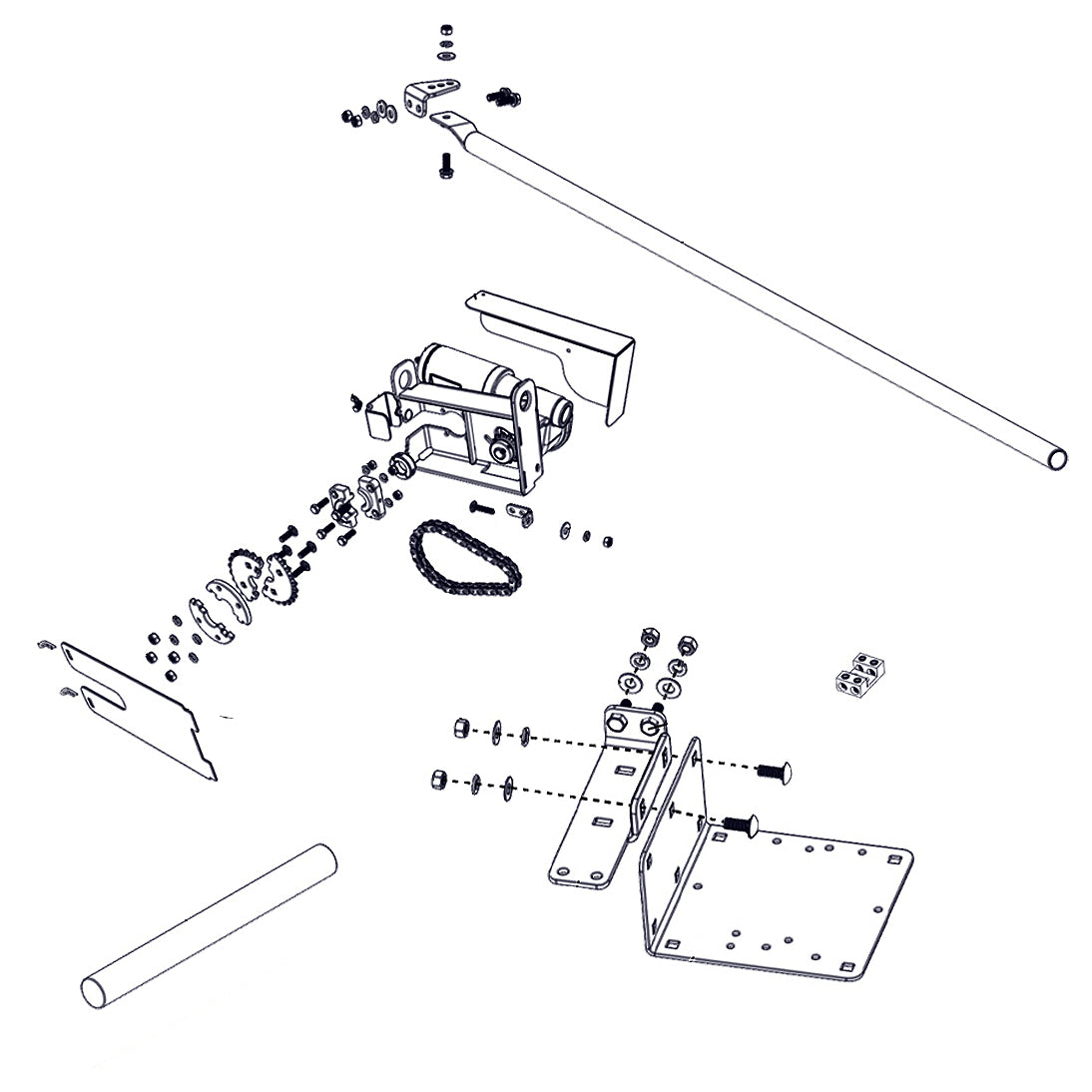 Roltec Electric Hopper Conversion Kit