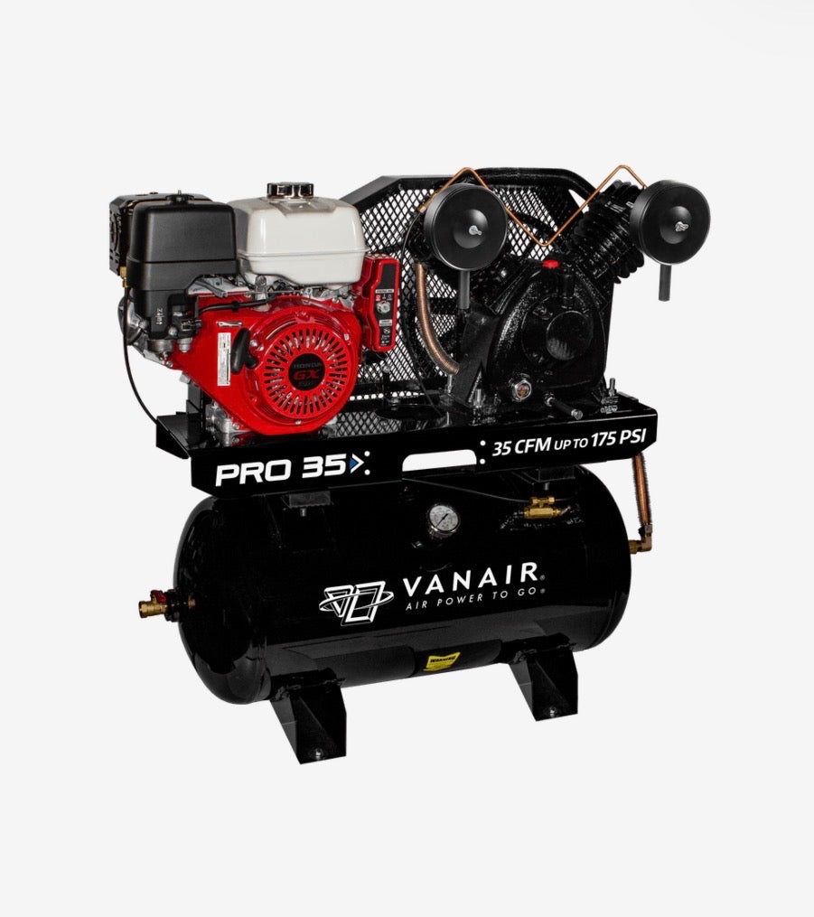Vanair PRO 35i Gas Air Compressor