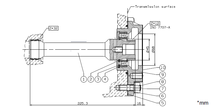 Mack/Volvo Dropdown PTO KIT