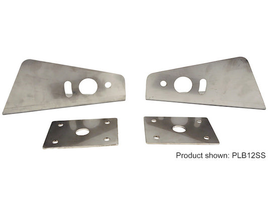 Truck Hood Snow Plow Light Bracket Stainless Steel Unwelded Bracket, Extended