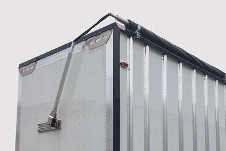 Electric Roll Tarp Conversion Kit For End Dumps and Chip Trailers
