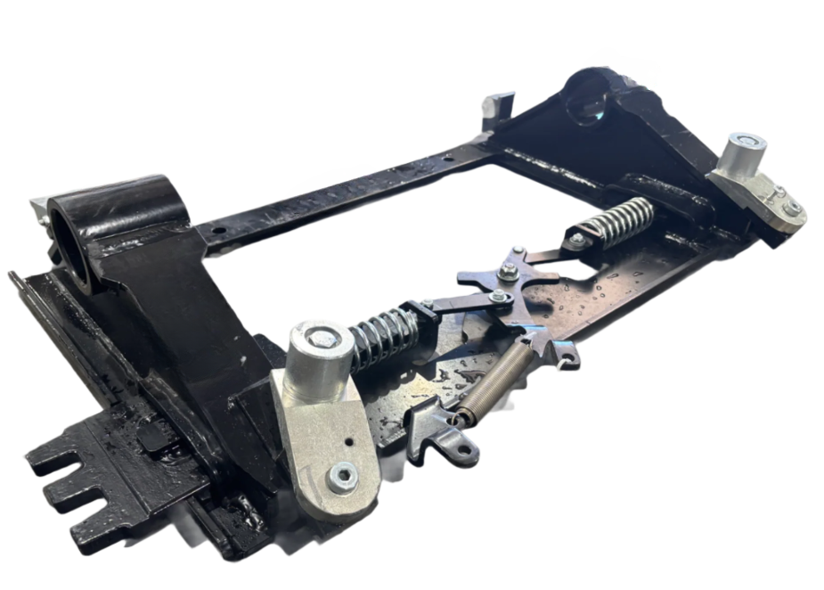 Jost 5th Wheel Riser, 9" with No-Tilt Block Kit