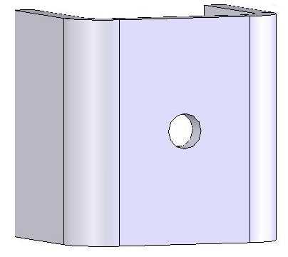 LANDING GEAR BRACE BRACKET-ALUMINUM