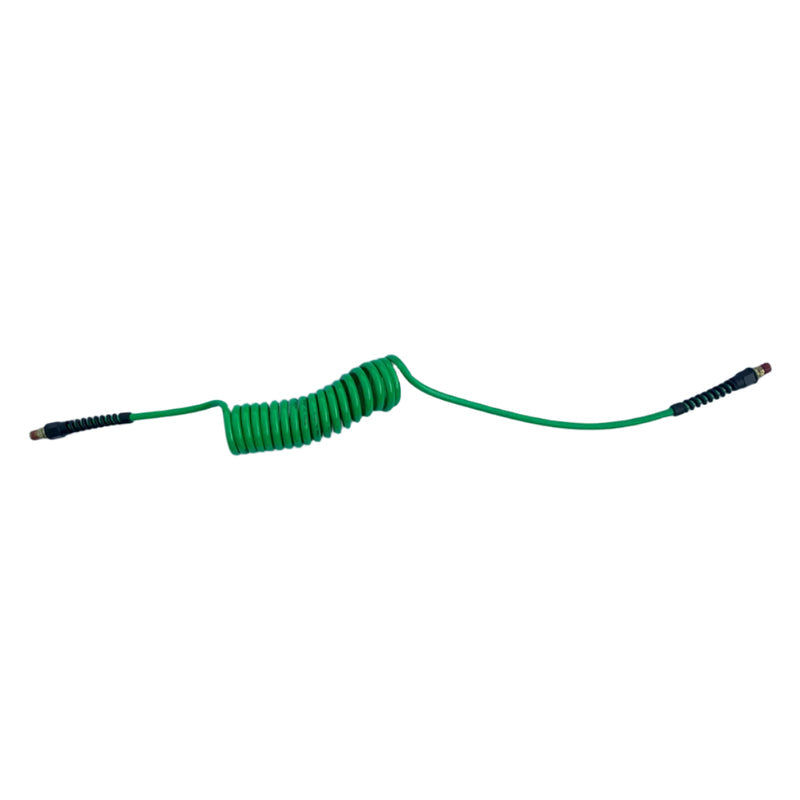 25' Coiled Air Hose (Green)