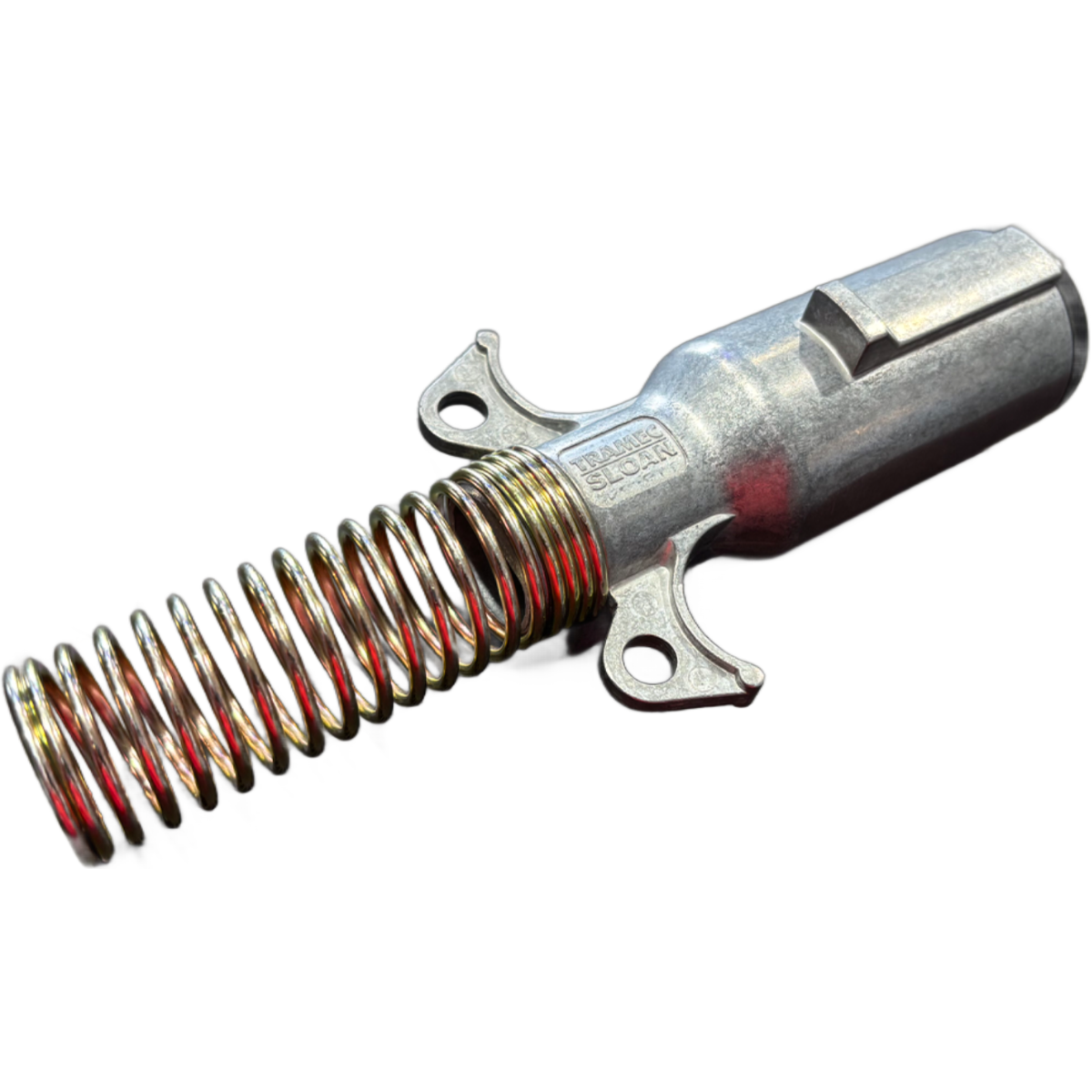 Vertical Dual Pole Tarp Plug with Spring Guard, 6 GA