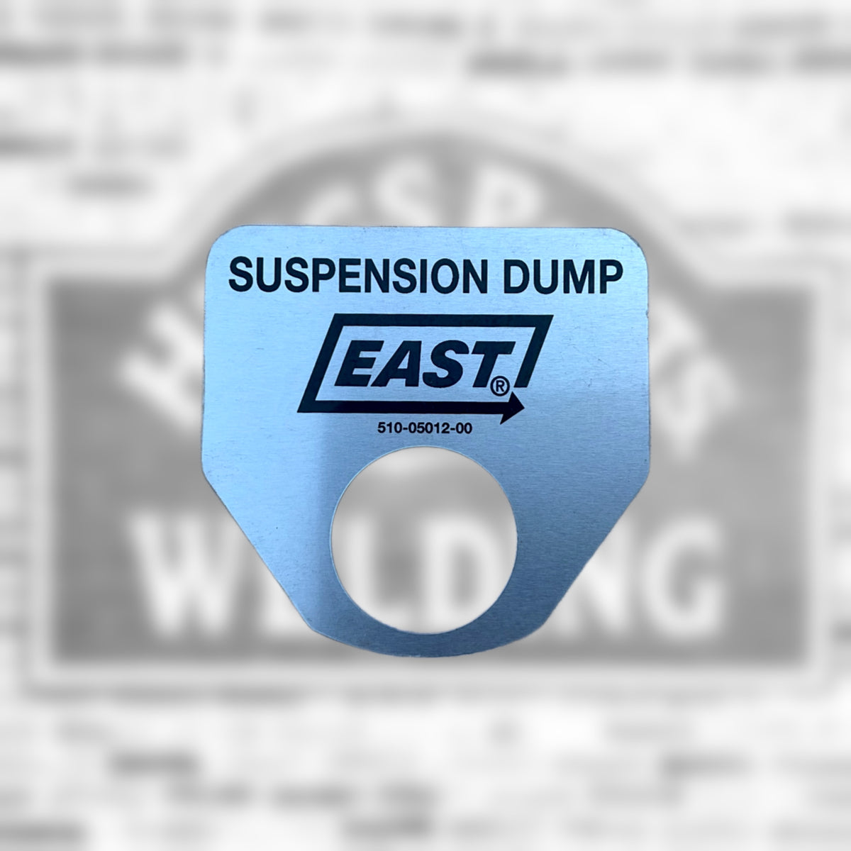 East Suspension Dump Gladhand Plate